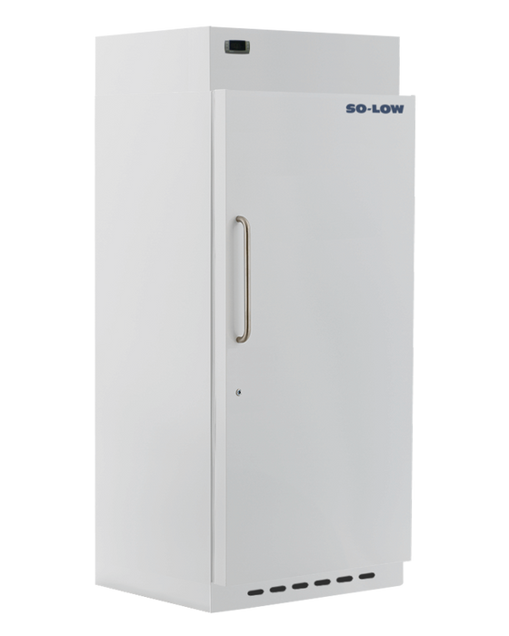 So-Low Manual Defrost White Laboratory Freezers with Digital Control For Medical And Vaccine Storage With 30 Cubic Feet Capacity