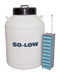 So-Low Cryogenic Storage Systems Liquid Nitrogen Dewars for Cryovial Storage With 176 L Capacity And Polycarbonate Boxes 