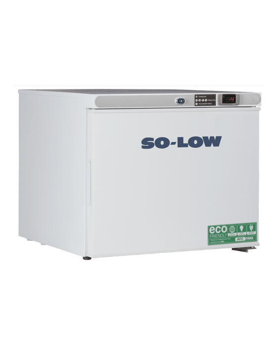 So Low Undercounter Manual Defrost White Freezer for Sensitive Biological Samples With 1.7 Cubic Feet Capacity 