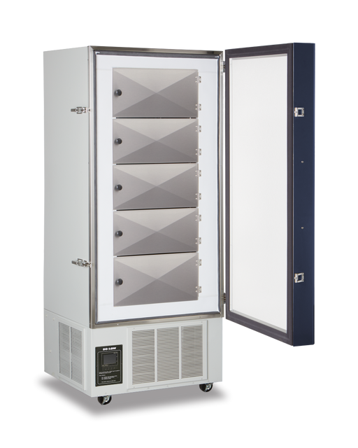 So-Low Low Temperature White Upright Freezer With Digital Control And Alarm System For 13 Cu Ft