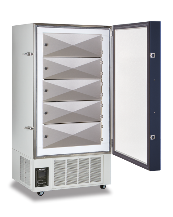 So-Low Upright Ultra-Low Temperature White Freezer 22 Cu Ft ULT Cold Storage For Model U85-22