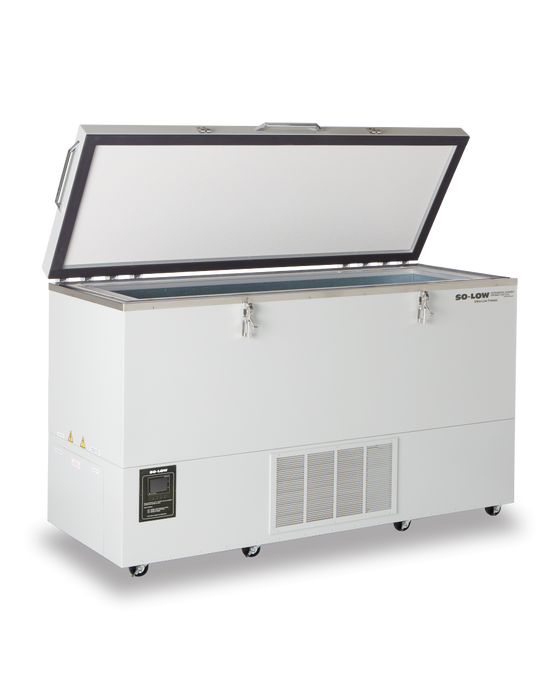 So-Low Up To 85°C Chest Ultra-Low Temperature Laboratory Freezers With Capacity Of 2–27 Cu. Ft. Cascade Refrigeration And Dual Digital Control For Unit C80-21