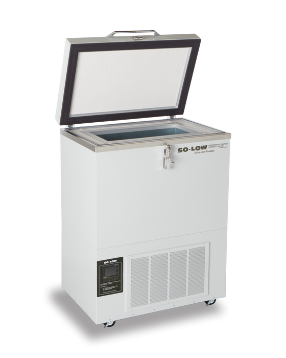 So-Low Up To 85°C Chest Ultra-Low Temperature Laboratory Freezers With Capacity Of 2–27 Cu. Ft. Cascade Refrigeration And Dual Digital Control For Unit C85-3