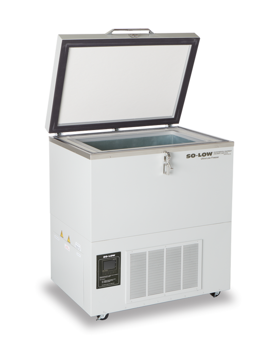 So-Low Up To 85°C Chest Ultra-Low Temperature Laboratory Freezers With Capacity Of 2–27 Cu. Ft. Cascade Refrigeration And Dual Digital Control For Unit C85-5 