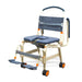 High Quality Solution Based Bariatric Roll-In Shower Chair 22" and 26" Seat Widths, 440 lb Capacity, Over-Toilet and Bedside Commode