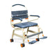Safe Solution Based Bariatric Roll-In Shower Chair 22" and 26" Seat Widths, 440 lb Capacity, Over-Toilet and Bedside Commode