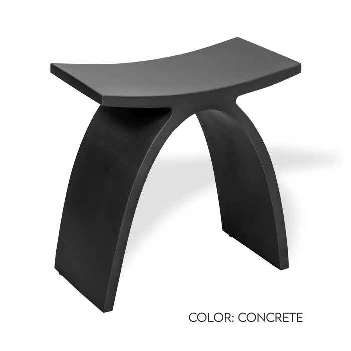 Sophisticated Solution Based Refine Designer Shower Stools Modern, Safe, and Comfortable 17" Height, 300 lb Capacity M1, M2, RM3