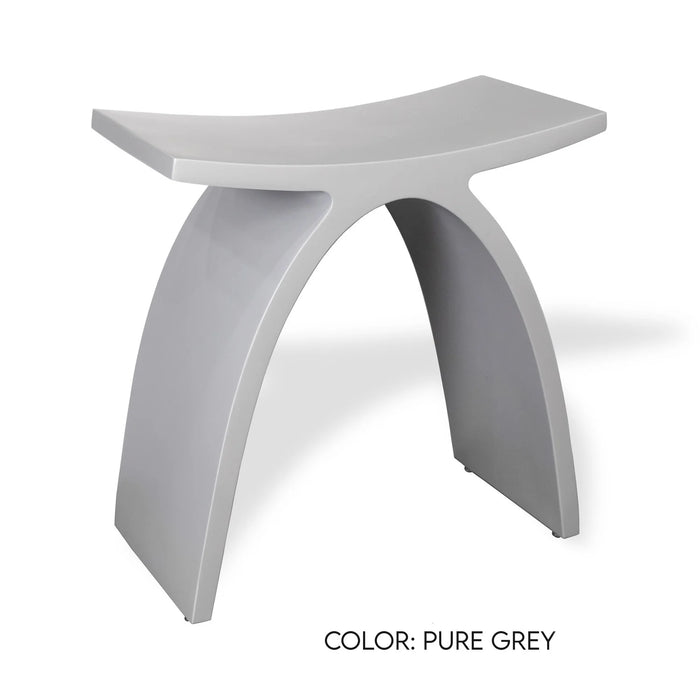 Standard Solution Based Refine Designer Shower Stools Modern, Safe, and Comfortable 17" Height, 300 lb Capacity M1, M2, RM3