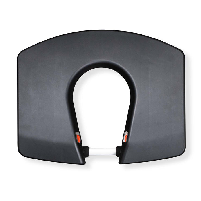 Commode Solution Based ShowerGlyde Sliding Transfer Bench SG1 and SG2 Models, 330 lb Capacity, Adjustable Seat Width