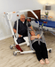 Span America Full Body Power Patient Lift With Safe Patient Handling In Home, Long-Term Care, And Clinical Settings Featuring Floor Extraction