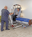 Span America Full Body Power Patient Lift With Safe Patient Handling In Home, Long-Term Care, And Clinical Settings Featuring Bed Transfer