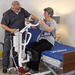 Span America Powered Sit-to-Stand Patient Lift For Home And Medical Use With Up To 500 Lb Capacity In Long Term Care Setting