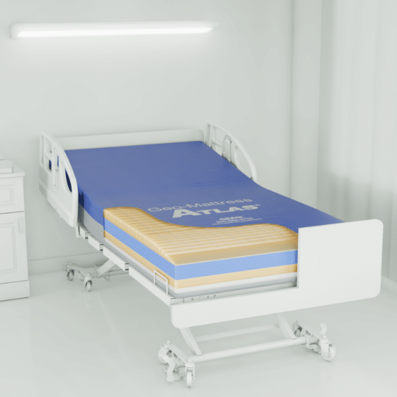 Span America Geo-Mattress Atlas Bariatric Pressure Redistribution Mattress Which Supports Up to 750 lbs