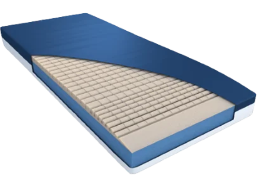 Span America Geo-Mattress Max Therapeutic Foam Mattress For Pressure Relief And Firm Edge Support