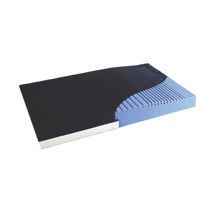 Span America Geo-Mattress Pro Medical-Grade Pressure Redistribution Mattress For Hospitals with Zoned Support And Bacteriostatic Cover Featuring Inside Image Of Mattress
