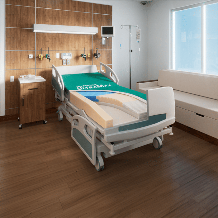 Span America Geo-Mattress UltraMax For Acute Care, Pressure Relief, And Patient Safety In Hospital Setting