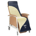 Span America Geo-Wave Geri-Chair Cushion For Enhanced Comfort And Shear Reduction in High-Back Recliners