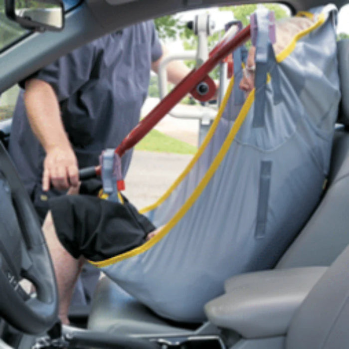 Span AmericaPortable Foldable Car Transfer Patient Lift For Safe Assisted Car Transfers With Up To 350 Lb Capacity In Car