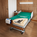 Span America PressureGuard APM2 Alternating Pressure Mattress System With Advanced Air Therapy System For Pressure Injury Prevention In Long Term Care Setting