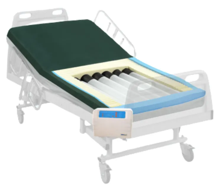 Span America PressureGuard Bariatric Alternating Pressure Mattress System  Main Image With Advanced Pressure Redistribution