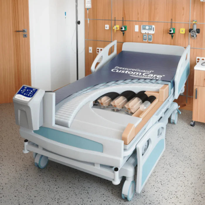 Span America PressureGuard Custom Care Convertible LAL Pressure Relief Mattress With Advanced Airflow And Geo-Matt Technology In Long Term Care Setting