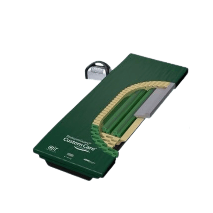 Span America PressureGuard Custom Care Convertible Mattress For Advanced Pressure Relief Featuring The Recessed Deck Frame