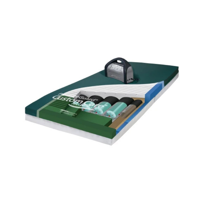 Span America PressureGuard Custom Care Convertible Mattress For Advanced Pressure Relief