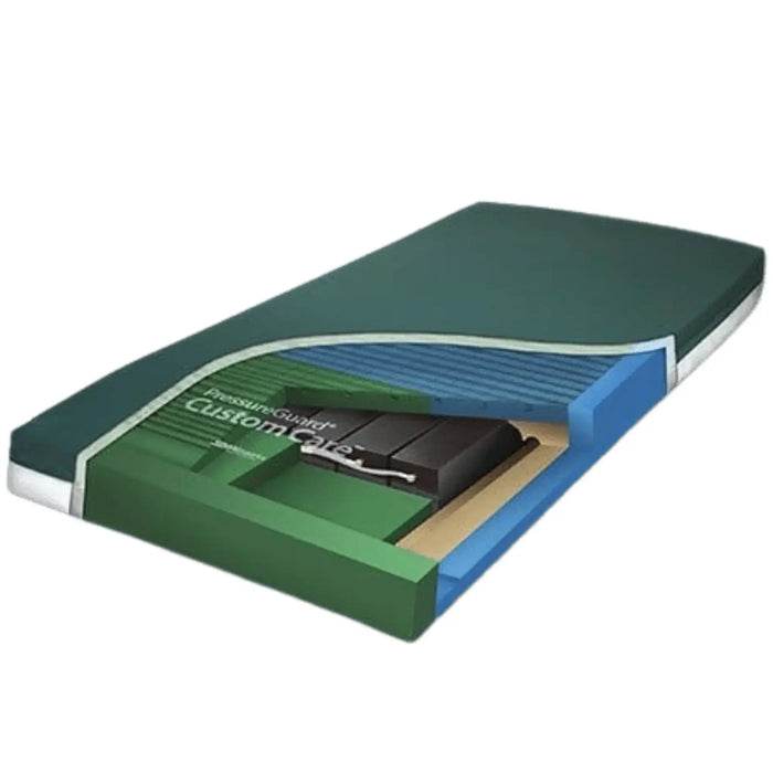 Span America PressureGuard Custom Care Non-Powered Mattress With Advanced Pressure Redistribution And Shear Reduction