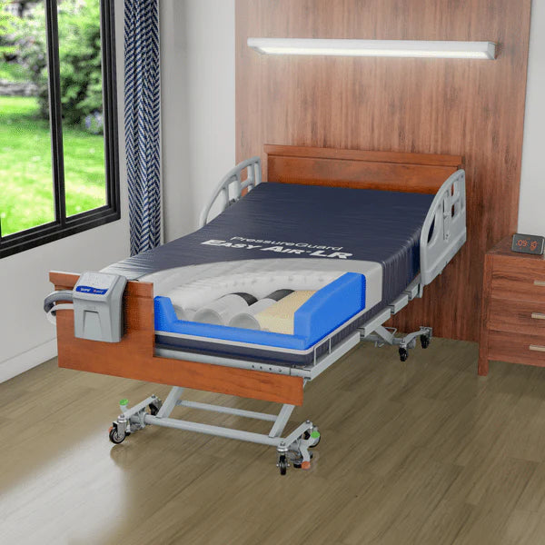 Span America PressureGuard Easy Air LR Mattress System With Lateral Rotation For Pressure Relief and Patient Safety