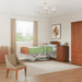 Span America Prestige Healthcare Case Goods In Long-Term Care Setting With Durable 3DL Laminate