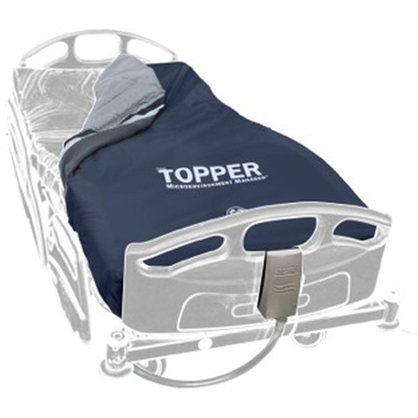 SPAN America Topper MicroEnvironment Manager Airflow Mattress Overlay For Moisture And Heat Control With Pump