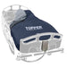SPAN America Topper MicroEnvironment Manager Airflow Mattress Overlay For Moisture And Heat Control With Pump