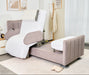 StarSleep Orin Rotating Bed Side View Seated Exit Position With Pillow Patient Transfer Aid