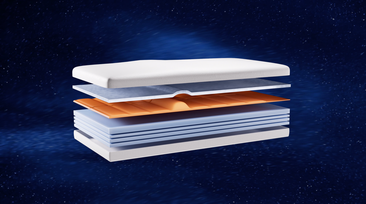 StarSleep Orin Rotating Bed Mattress Layers Construction Detail Medical Grade Pressure Distribution