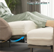 Starsleep Orin Smart Rotating Bed In Leg Elevated Position With Patient Legs Elevated Leg Elevation Demonstration View