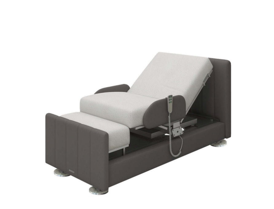 Starsleep Orin Smart Rotating Bed In Rotating Position With Multiple Adjustable Positions View
