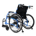 Back View Strongback Mobility 24HD Heavy Duty Wheelchair Lightweight, Ergonomic Chair with 375 lb Capacity, Patented Posture Suppor and Folding Design