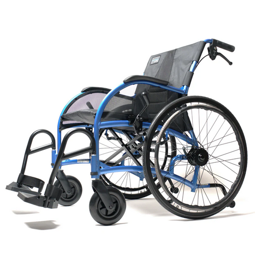 High Quality Strongback Mobility 24HD Heavy Duty Wheelchair Lightweight, Ergonomic Chair with 375 lb Capacity, Patented Posture Suppor and Folding Design