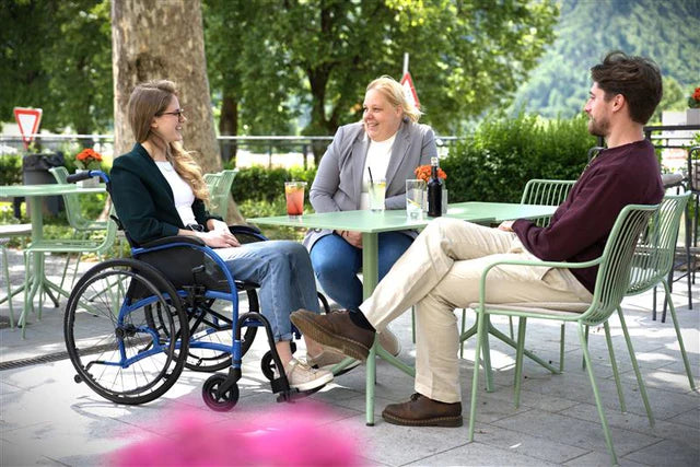 Reliable Strongback Mobility Comfort 24 Wheelchair Lightweight, Ergonomic, Foldable, and Adjustable for Superior Support and Maneuverability