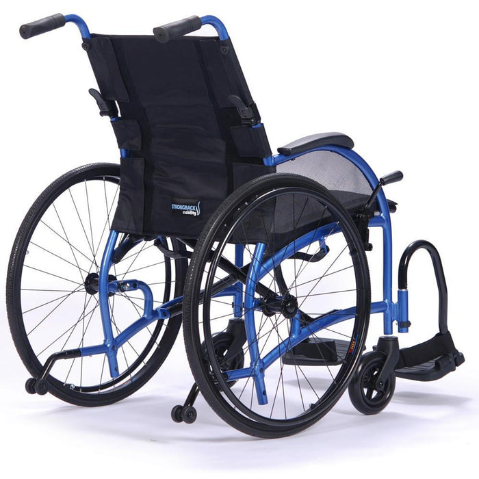 Durable Strongback Mobility Comfort 22S Wheelchair Lightweight, Ergonomic Design for Smaller Adults and Teens