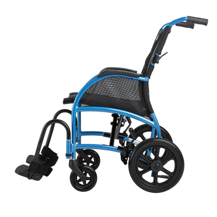 Strongback Mobility Excursion Transport Wheelchair In A Side View