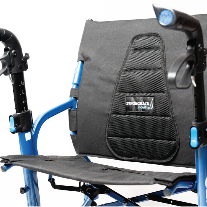 Strongback Mobility Seata Rollator Lightweight, Comfortable, and Ergonomic Details of the Seat