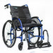 Strongback Mobility Comfort: 24+AB Wheelchair Lightweight, Ergonomic Design for Superior Comfort and Control, Front View with Upright Logo