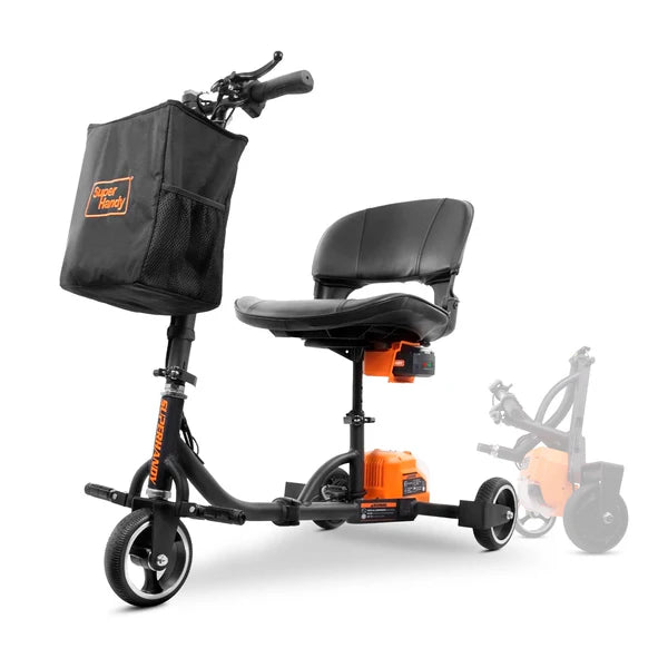 Super Handy Passport Mobility Scooter facing left 