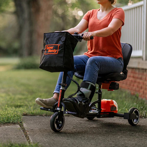Super Handy Passport Mobility Scooter in use outside