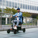 SuperHandy Explorer 4 Wheel Mobility Scooter With Rider Front View