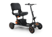 SuperHandy Explorer 4 Wheel Mobility Scooter With Seat Pneaumatic Tires With Logo In Front View
