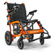 SuperHandy GoRide 2 Plus Electric Wheelchair with All-Terrain Wheels, Flip-Up Footrest with Logo, and Foldable Armrest View
