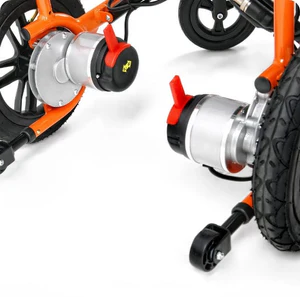 SuperHandy GoRide Foldable Electric Wheelchair E Driving Locked Mode View
