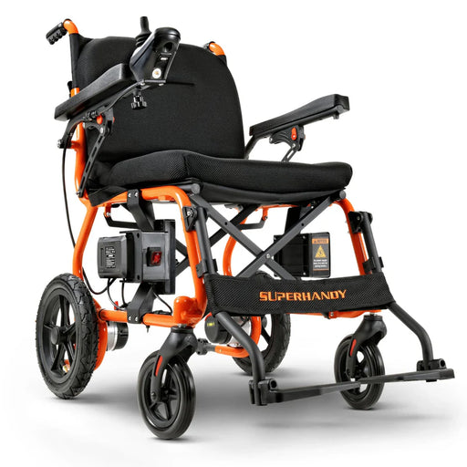 SuperHandy GoRide2 Foldable Electric Wheelchair View
